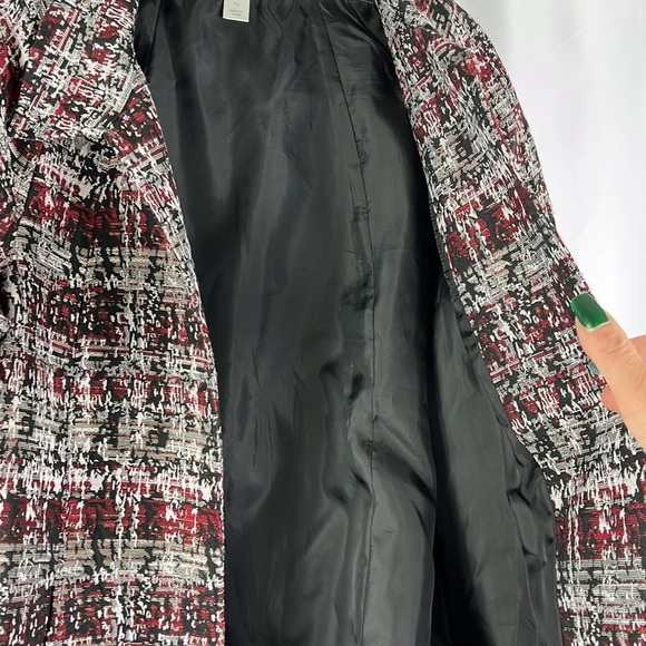 Christopher & Banks open face a-line blazer Sz P/L - Picture 10 of 14